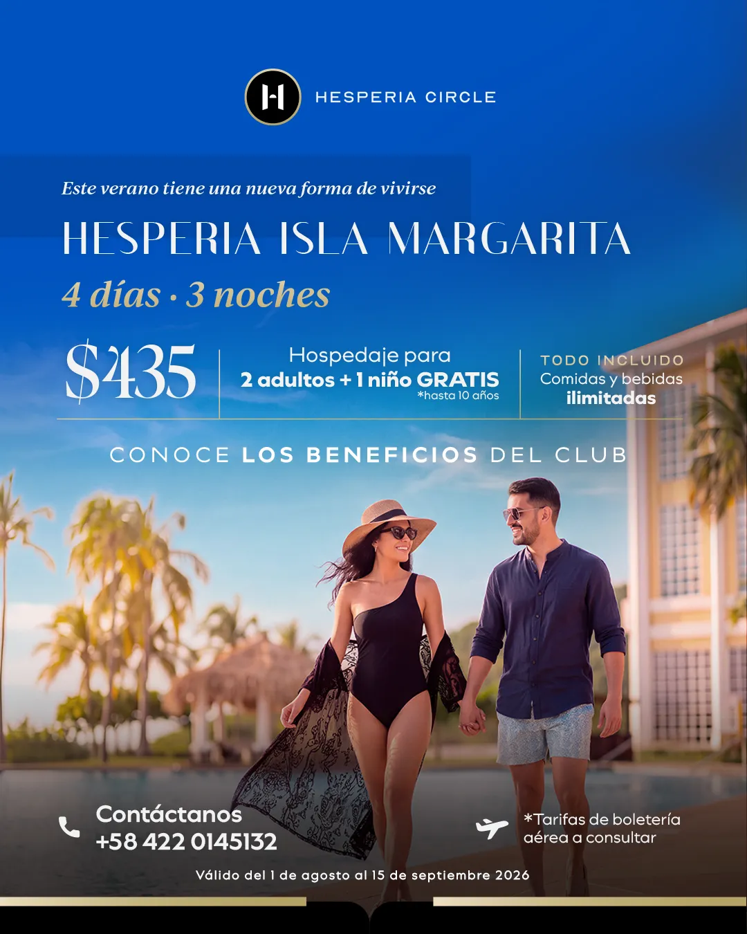 Hesperia Isla Margarita Fly Inn flyer